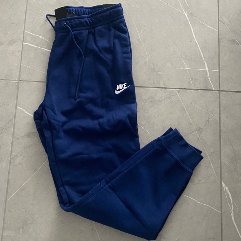 USED blue nike sweats